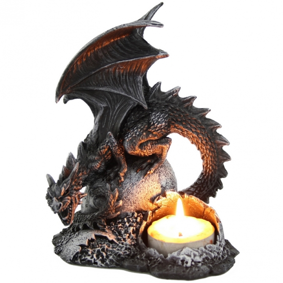 Bougeoir Dragon / Figurines de Dragons