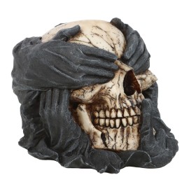 Figurine Spiral Direct See Hear Speak No Evil Skull